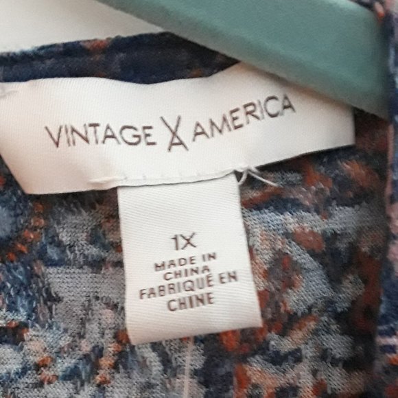 Boho top by Vintage America - Picture 3 of 7